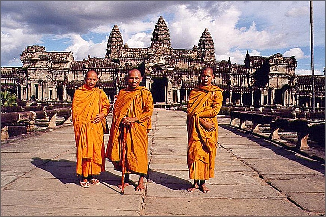Angkor Wat Temple, Cambodia.
