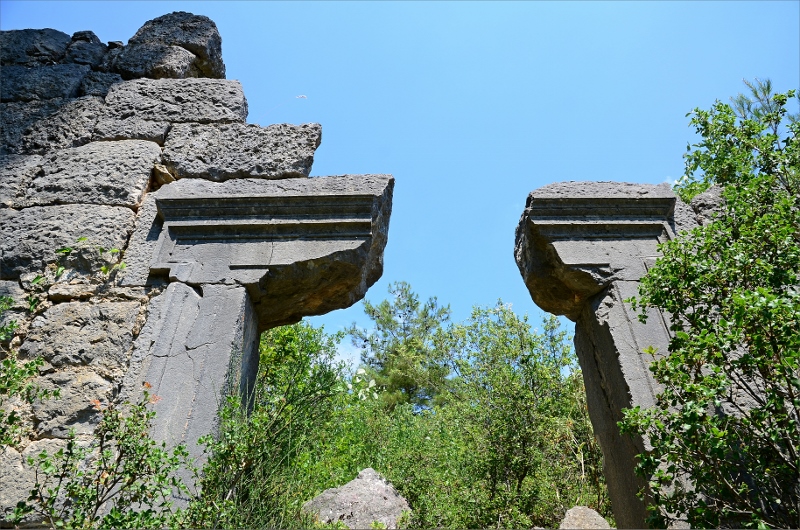 Ruinerna vid Trebenna.